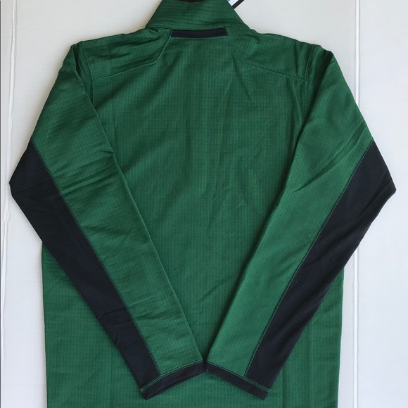 NEW NIKE MEN'S TEXTURED DRI FIT 1/2 ZIP JACKET - Picture 5 of 5